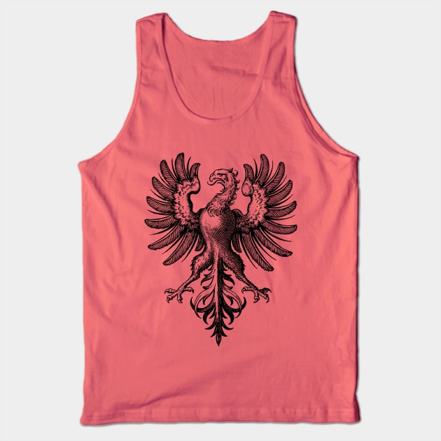 Vintage Coat of Arms Symbol Art Tank Top by AltrusianGrace